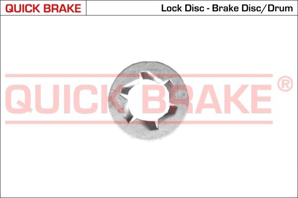 QUICK BRAKE Schroef, remzadel 11673 Remzadel houder QUICK BRAKE SOUL 11673 goedkoop