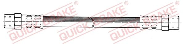 QUICK BRAKE Ελαστικός σωλήνας φρένων 22.002 QUICK BRAKE 22.002 γνήσια Ελαστικός σωλήνας φρένων BMW E10 κόστος