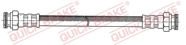 QUICK BRAKE Ελαστικός σωλήνας φρένων 22.017 Ελαστικός σωλήνας φρένων QUICK BRAKE Peugeot 2008 22.017