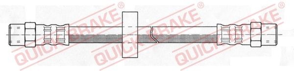 QUICK BRAKE Brake hose 22.102 QUICK BRAKE 22.102 Audi 100 C3 brake hoses replacement