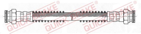 QUICK BRAKE Flexible de frein 22.510 QUICK BRAKE Durite de frein PEUGEOT 22.510