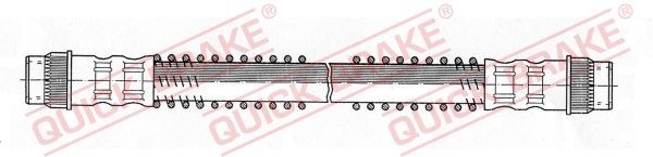 Bremžu šļūtene QUICK BRAKE 22.513 QUICK BRAKE 22.513: Bremžu šļūtenes Peugeot EXPERT 2004