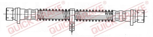 Jarruletku QUICK BRAKE 22.920 QUICK BRAKE 22.920 LAND ROVER FREELANDER 2003 Jarruletku