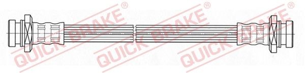 QUICK BRAKE Ελαστικός σωλήνας φρένων 25.020 25.020 Ελαστικός σωλήνας φρένων SUZUKI SUPER CARRY Bus QUICK BRAKE