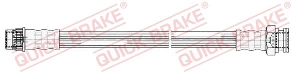 QUICK BRAKE Bremžu šļūtene 25.021 QUICK BRAKE 25.021 Bremžu šļūtenes Peugeot Partner Tepee cena