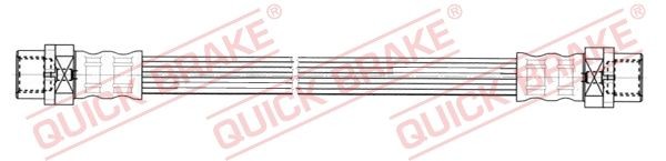 QUICK BRAKE Bremseslange 25.022 25.022 Bremseslange BMW Z4 QUICK BRAKE