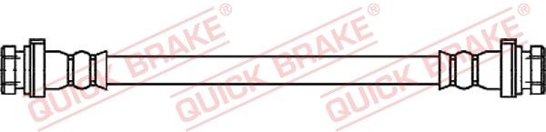 QUICK BRAKE Remslang 25.034 Nissan NAVARA Remslangen QUICK BRAKE 25.034