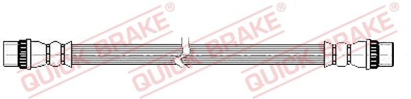 QUICK BRAKE Bromsslang 25.046 QUICK BRAKE 25.046 Bromsslang 301 Sedan original