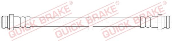 Bremseslange QUICK BRAKE 25.079 QUICK BRAKE 25.079: Bremseslange Nissan MICRA 2012
