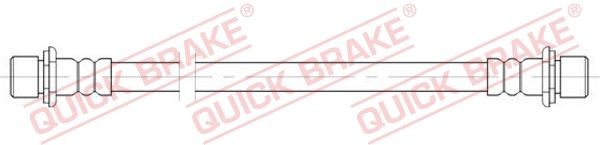 QUICK BRAKE Brzdová hadica 25.081 cena Brzdové hadice Toyota ZVW3_ 25.081 QUICK BRAKE