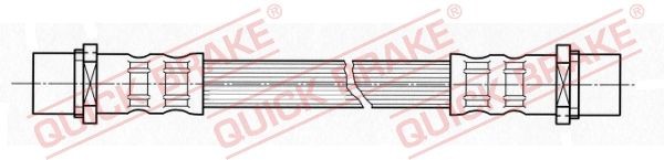 QUICK BRAKE Bremžu šļūtene 27.075 QUICK BRAKE 27.075 Bremžu šļūtenes Opel Corsa C Van lēti