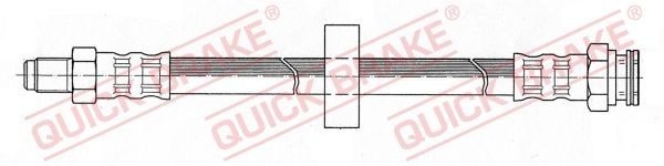 QUICK BRAKE Ελαστικός σωλήνας φρένων 32.109 QUICK BRAKE 32.109 Ελαστικός σωλήνας φρένων Skoda Favorit Pick-up 787 φθηνά