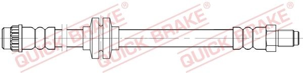 QUICK BRAKE Ελαστικός σωλήνας φρένων 32.133 QUICK BRAKE 32.133 Ελαστικός σωλήνας φρένων Opel Movano B Microbus τιμες
