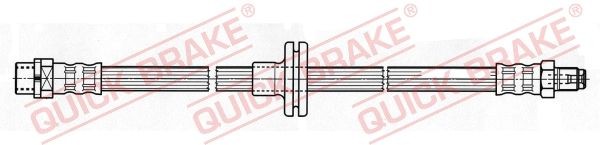 QUICK BRAKE Bremseslange 32.339 QUICK BRAKE 32.339 Bremseslanger MB G-klasse billig