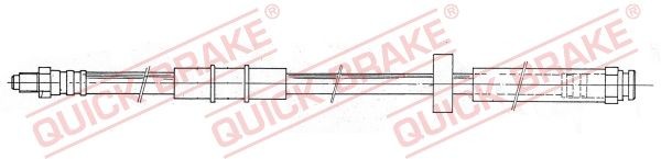 QUICK BRAKE Brzdová hadica 32.917 QUICK BRAKE 32.917 Brzdové hadičky Fiat Ducato 280 Van cena
