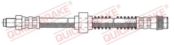 Pidurivoolik QUICK BRAKE 32.990 QUICK BRAKE 32.990 Pidurivoolik CITROËN C2 2017