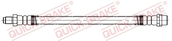 QUICK BRAKE Brake hose 35.500 35.500 QUICK BRAKE brake hose for MERCEDES-BENZ C-Class