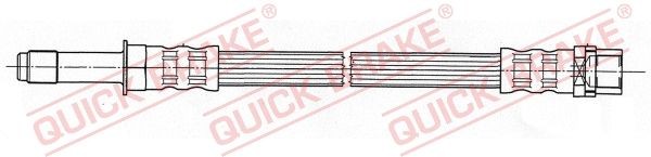 Tubo freno QUICK BRAKE 37.017 QUICK BRAKE 37.017 Tubi freni Volkswagen LT 2001