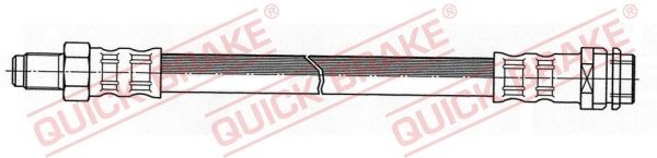 QUICK BRAKE Brake hose 37.022 MERCEDES-BENZ C-Class QUICK BRAKE brake hose 37022