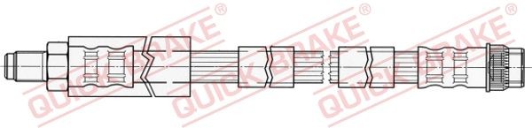 QUICK BRAKE Flexible de frein 37.914 QUICK BRAKE 37.914 Durite de frein CITROËN C4 I Van / 3/5 portes (LR_) pas cher