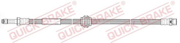 QUICK BRAKE Bremžu šļūtene 37.941 QUICK BRAKE 37.941 Bremžu šļūtenes Mercedes Sprinter 3,5t Bus cena