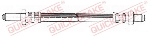 QUICK BRAKE Bremseslange 42.003 QUICK BRAKE 42.003 99 Coupe Bremseslange pris
