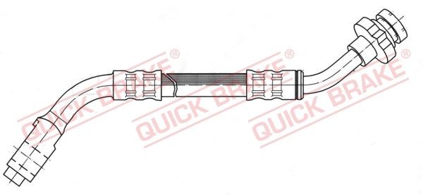 QUICK BRAKE Ελαστικός σωλήνας φρένων 50.023 QUICK BRAKE 50.023 Ελαστικός σωλήνας φρένων
