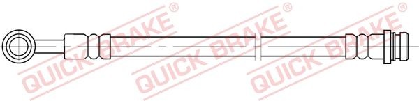 QUICK BRAKE Ελαστικός σωλήνας φρένων 50.097 50.097 Ελαστικός σωλήνας φρένων SUZUKI SUPER CARRY Bus QUICK BRAKE