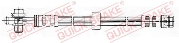 QUICK BRAKE Bremsschlauch 50.104X QUICK BRAKE 50.104X Bremsschlauch