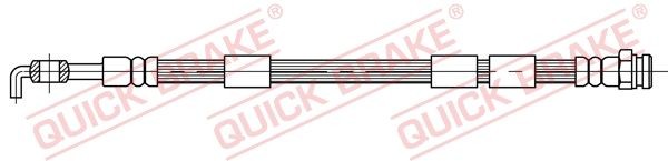 QUICK BRAKE Bromsslang 50.400 50.400 QUICK BRAKE bromsslang MAZDA RX-7