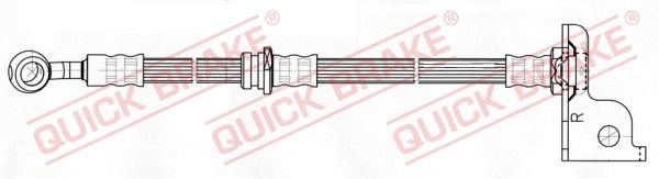 QUICK BRAKE Remslang 50.821 QUICK BRAKE 50.821 Remslang Hyundai Santa Fe sm originele prijs