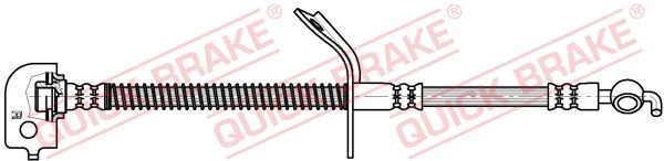 QUICK BRAKE Bremseslange 50.887 QUICK BRAKE 50.887 originale Bremseslange Kia Pro Ceed ED hva koster