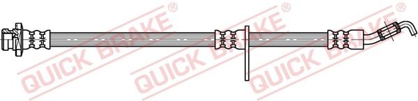 QUICK BRAKE Brzdová hadica 58.813 QUICK BRAKE 58.813 Brzdové hadice Suzuki SX4 Sedan cena