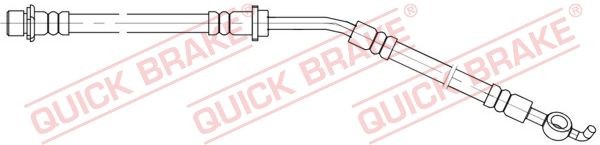QUICK BRAKE Bremseslange 58.865 Bremseslange QUICK BRAKE CARINA 58.865 billige