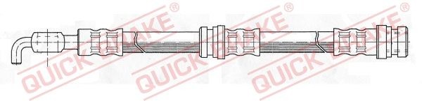 QUICK BRAKE Brzdová hadica 58.917 Brzdové hadičky QUICK BRAKE 940 58.917 lacné