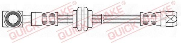 QUICK BRAKE Bremseslange 58.997 QUICK BRAKE 58.997 Bremseslange Mini r52 pris