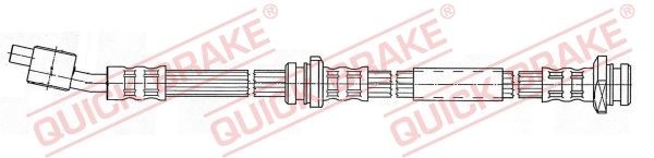 QUICK BRAKE Bromsslang 59.906 Nissan Almera Tino Bromsslang QUICK BRAKE 59.906
