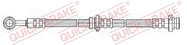 QUICK BRAKE Bromsslang 59.908 Byta Bromsslang Nissan Almera Tino kostnad QUICK BRAKE 59.908