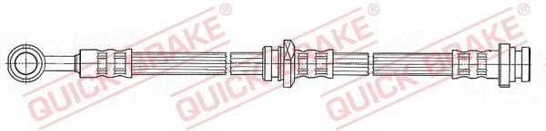 QUICK BRAKE Remslang 59.912 59.912 Remslang QUICK BRAKE NISSAN NAVARA