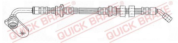 QUICK BRAKE Ελαστικός σωλήνας φρένων 59.914 Ελαστικός σωλήνας φρένων QUICK BRAKE SUPER CARRY Bus 59.914 φθηνά