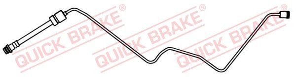 QUICK BRAKE Bremseslange 96.015 Bremseslange LEXUS QUICK BRAKE 96.015