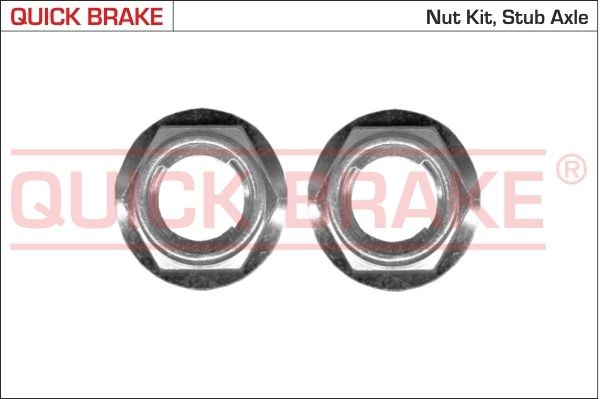 QUICK BRAKE Porca, extremo do eixo 9806K Porca, extremo do eixo QUICK BRAKE Renault KOLEOS 9806K