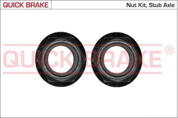 QUICK BRAKE Mutter, akselstubb 9812K 9812K Mutter, akselstubb SEAT MARBELLA QUICK BRAKE