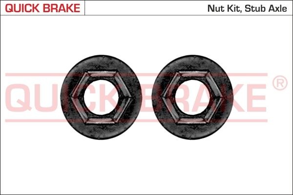 QUICK BRAKE Møtrik, akseltap 9813K QUICK BRAKE 9813K Ford Granada GGTL Møtrik, akseltap originale pris