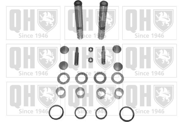 QUINTON HAZELL Kit d'assemblage, pivot de fusée d'essieu QP640TC Renault 19 Pivot de fusée QUINTON HAZELL QP640TC