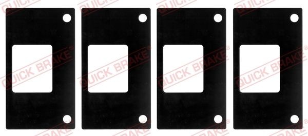QUICK BRAKE Piederumu komplekts, Disku bremžu uzlikas W1217 QUICK BRAKE W1217 Piederumu komplekts, disku bremžu uzlikas Europa S2 Coupe orģinālās cena