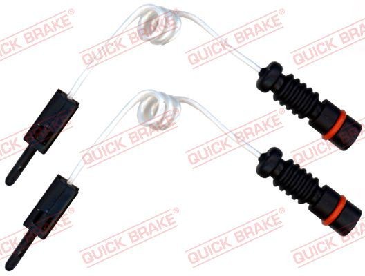 QUICK BRAKE Výstrażný kontakt opotrebenia brzdového oblożenia WS 0168 A WS 0168 A Snímač opotrebenia brzdových platničiek QUICK BRAKE MERCEDES-BENZ Trieda A