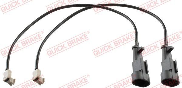 QUICK BRAKE Brake pad wear sensor WS 0179 A QUICK BRAKE WS 0179 A Daily II Box Body / Estate brake pad wear sensor rear and front price