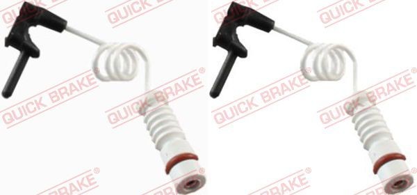 QUICK BRAKE Indikators, Bremžu uzliku nodilums WS 0209 A Bremžu kluču nodiluma indikators QUICK BRAKE Mercedes-Benz A Klase WS 0209 A