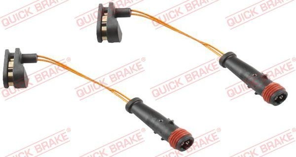 QUICK BRAKE Slitagevarnare bromsbelägg WS 0229 A QUICK BRAKE WS 0229 A Slitagevarnare bromsbelägg Golf Mk3 original